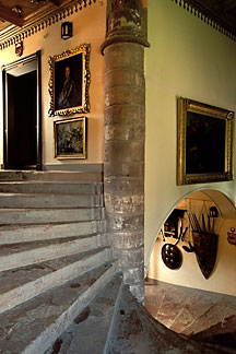 The Great Wheel Staircase of Fyvie Castle