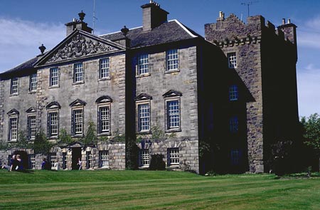 Touch House, Stirlingshire, home of the Seton's of Touch.