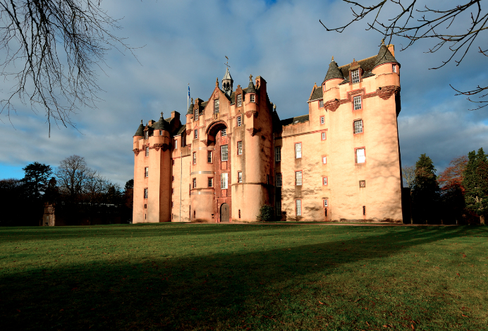 Fyvie Castle, built by Chancellor Alexander Seton, 1st Earl of Dunfermline.