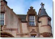 Details of the Seton Tower, Fyvie Castle.