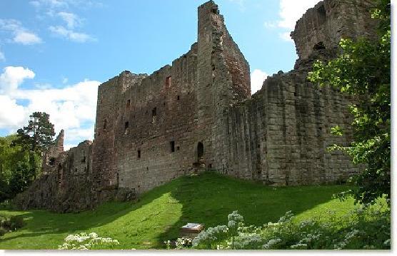 Hailes Castle, East Lothian.