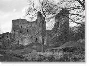 Hailes Castle, 19th century.