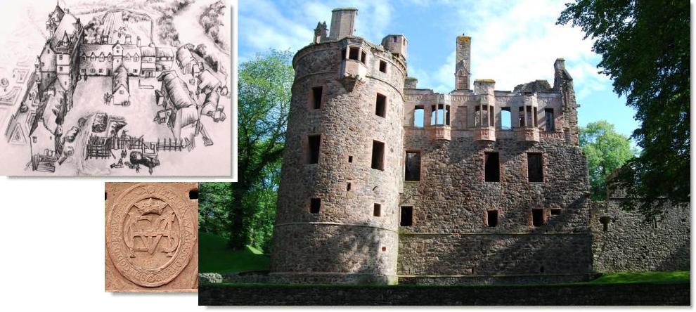 Huntly Castle, Aberdeenshire.