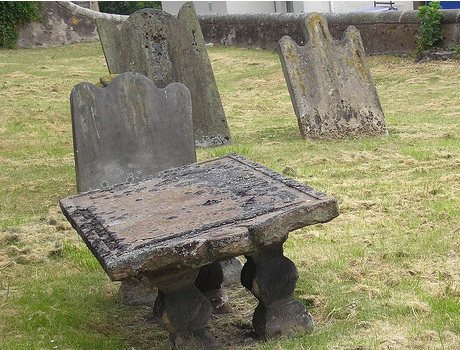 The Seton of Cariston Monument, Kennoway Kirkyard.