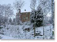 Winter view of St. Germains House.