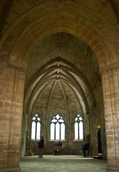 The choir in the Seton Collegiate Church.