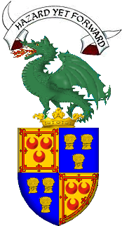 The Arms of George Seton, 7th Lord Seton.