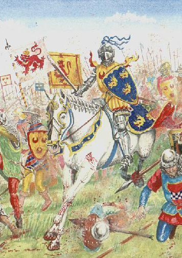 The Setons and the Battle of Brechin, 1452, by Andrew Spratt.